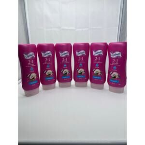 Lot of 6 - Skintimate 2 in 1 shave cream & skin conditioner coconut silk 8fl oz